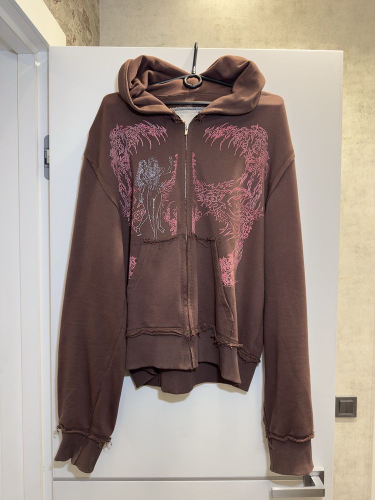 oedema nymph zip hoodie