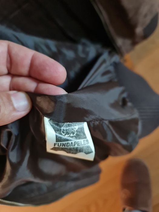 Casaco pele M (castanho) - pele