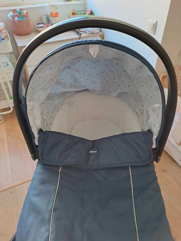 Carrinho bébé - Trio Chicco Sprint (completo)