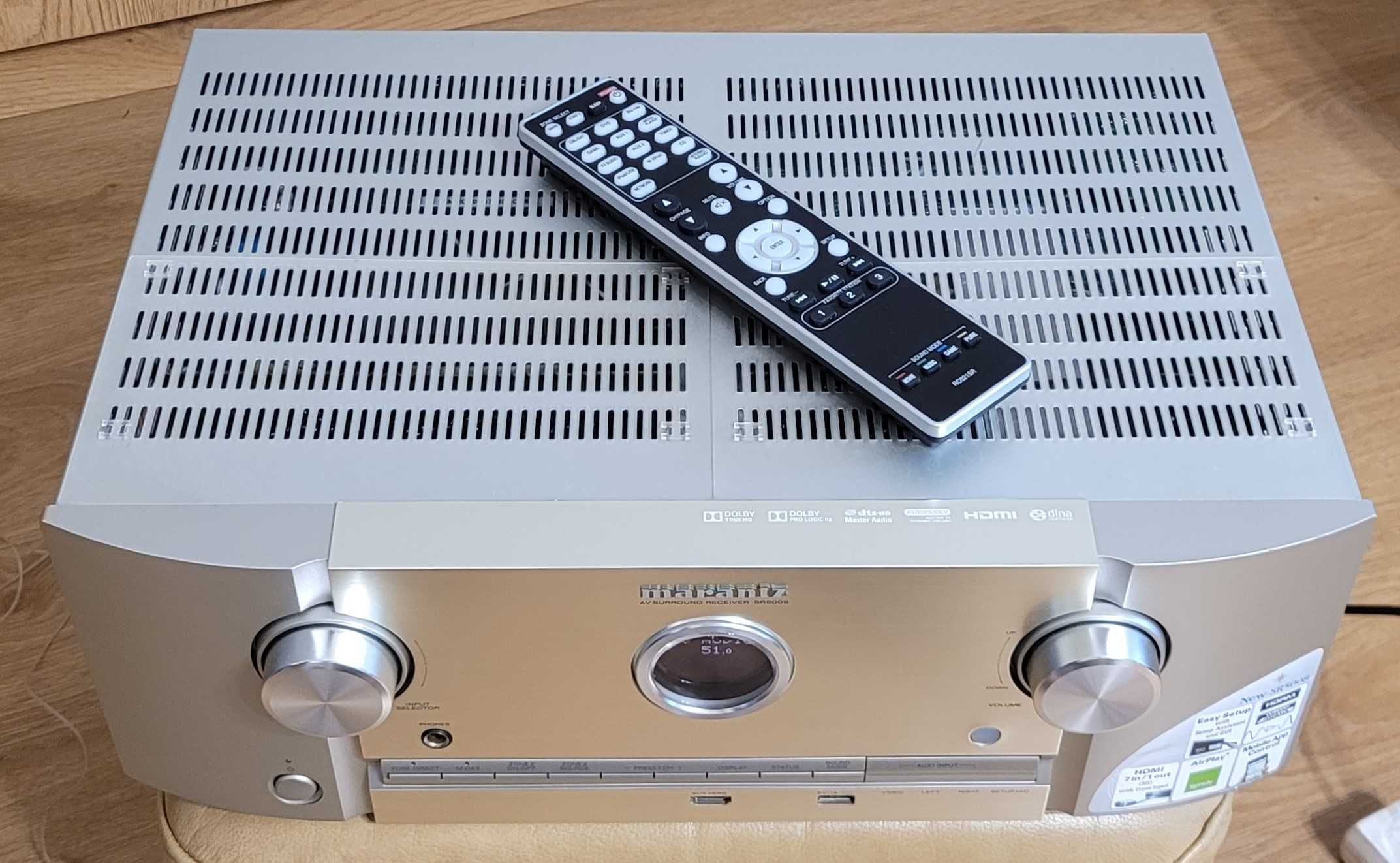 Marantz SR5008 Amplituner 7.2 HDMI ARC Spotify pilot