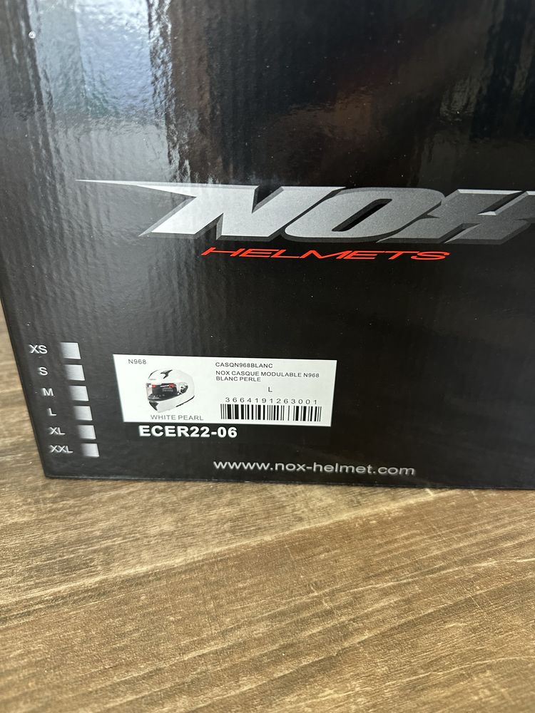 Kask szczękowy rozmiar L NOX