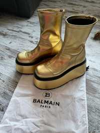 Buty balmain złote