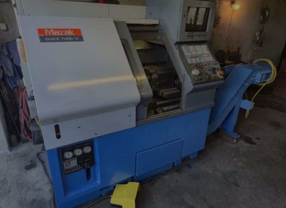 Токарний станок з ЧПУ Mazak  QTN 10. Mazak SQT 200M