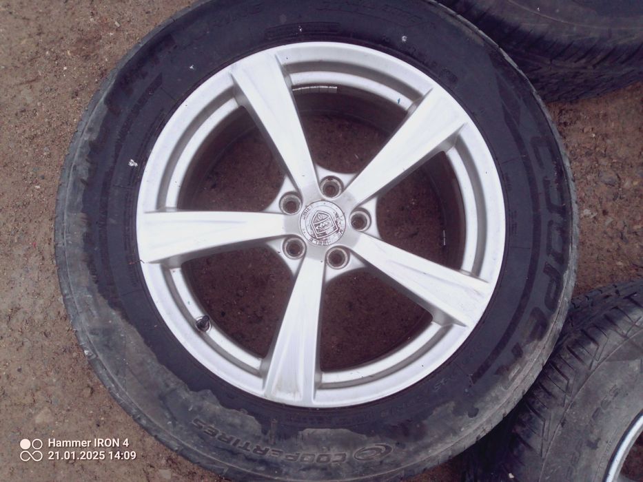 Komplet kół,felgi aluminiowe 18cali volvo xc90 II od 14r et 42.5 5x108