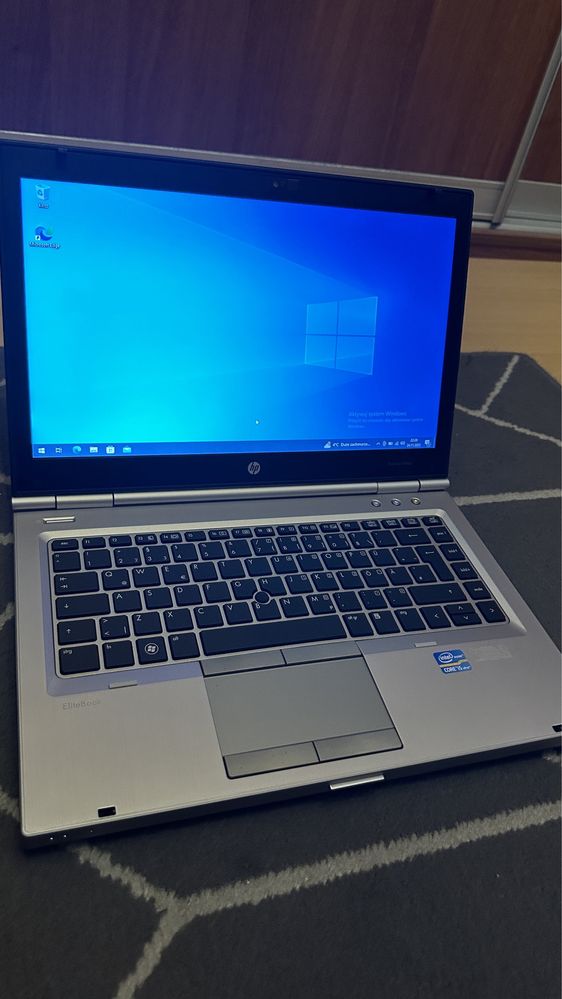 Hp elitebook 8460p i5 8gb 256ssd 14 cali mat wifi dvd aluminum