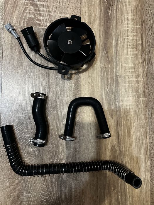Вентилятор та патрубки для кові макс 300