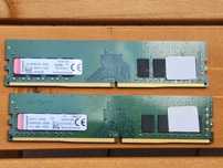 16GB 2x8GB Kingston DDR4 1Rx8 2666MHz PC4-21300