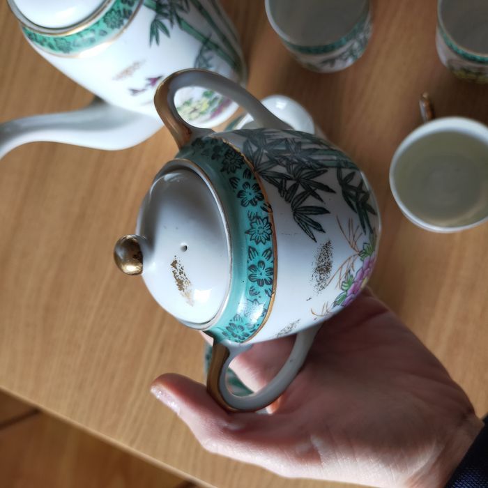 Conjunto de café chinês