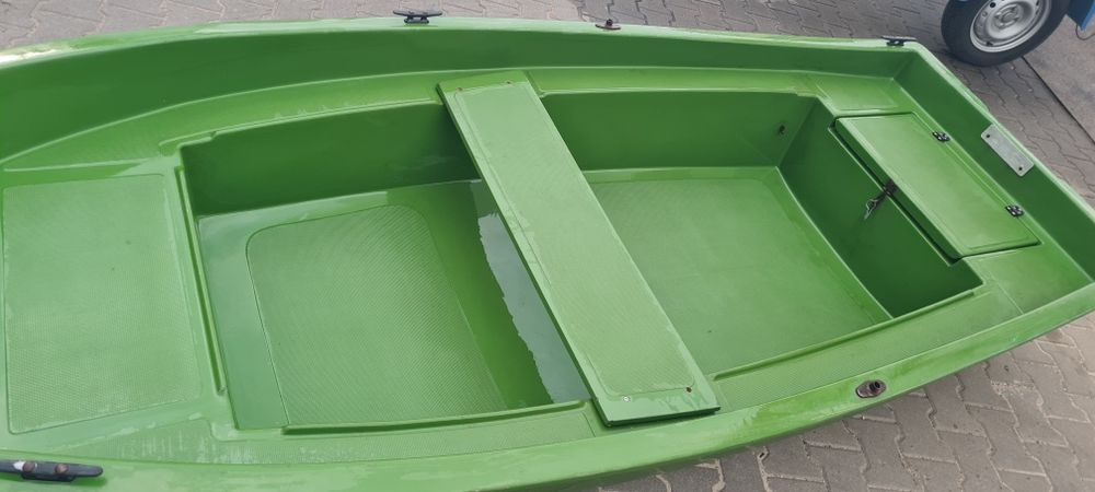 Łódka wędkarska Łódź wiosłowa dwupłaszczowa rekreacyjna