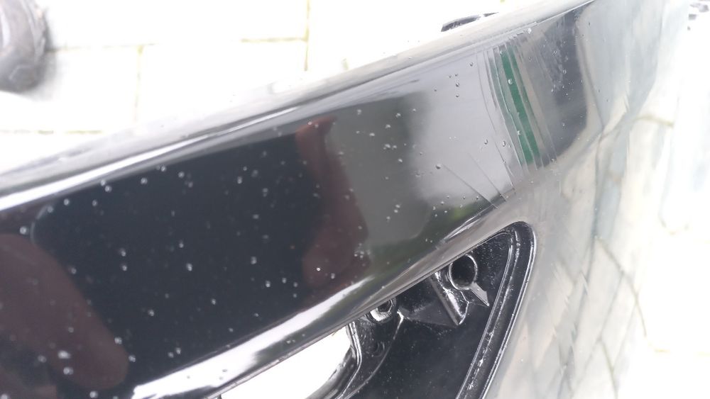 Audi a6 c7 zderzak 4g0 przód 11-14  przedni czarny ly9b