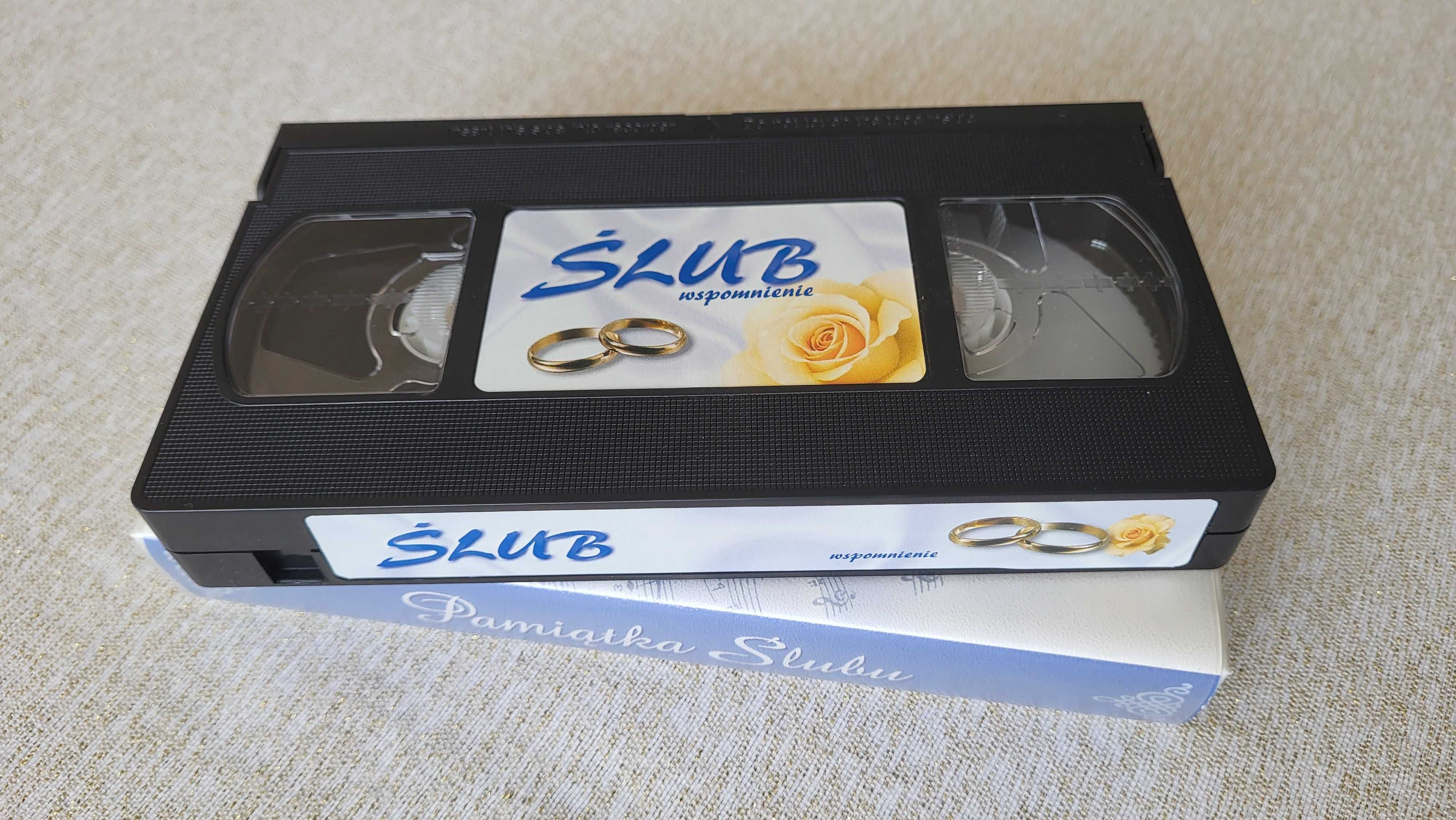 6 kaset VHS w pudełkach