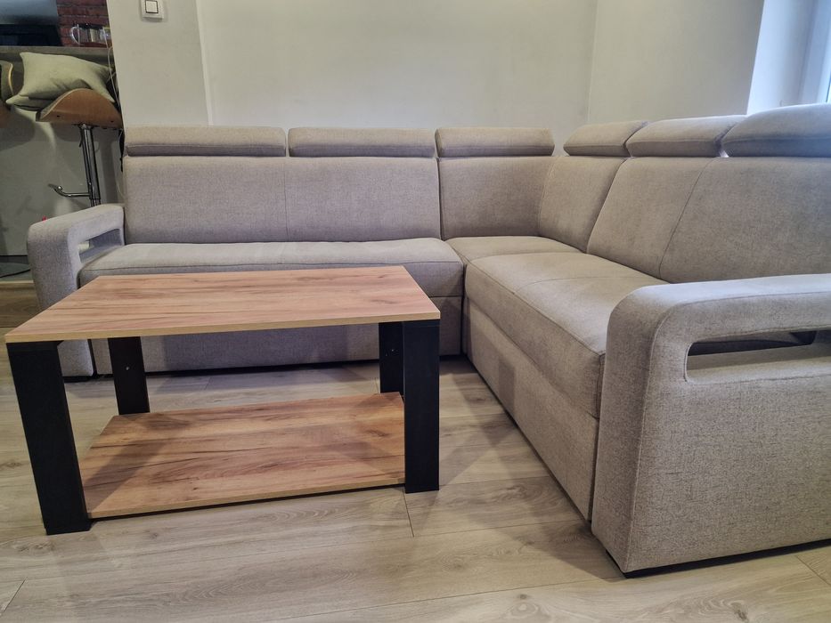 Narożnik kanapa sofa z funkcja spania