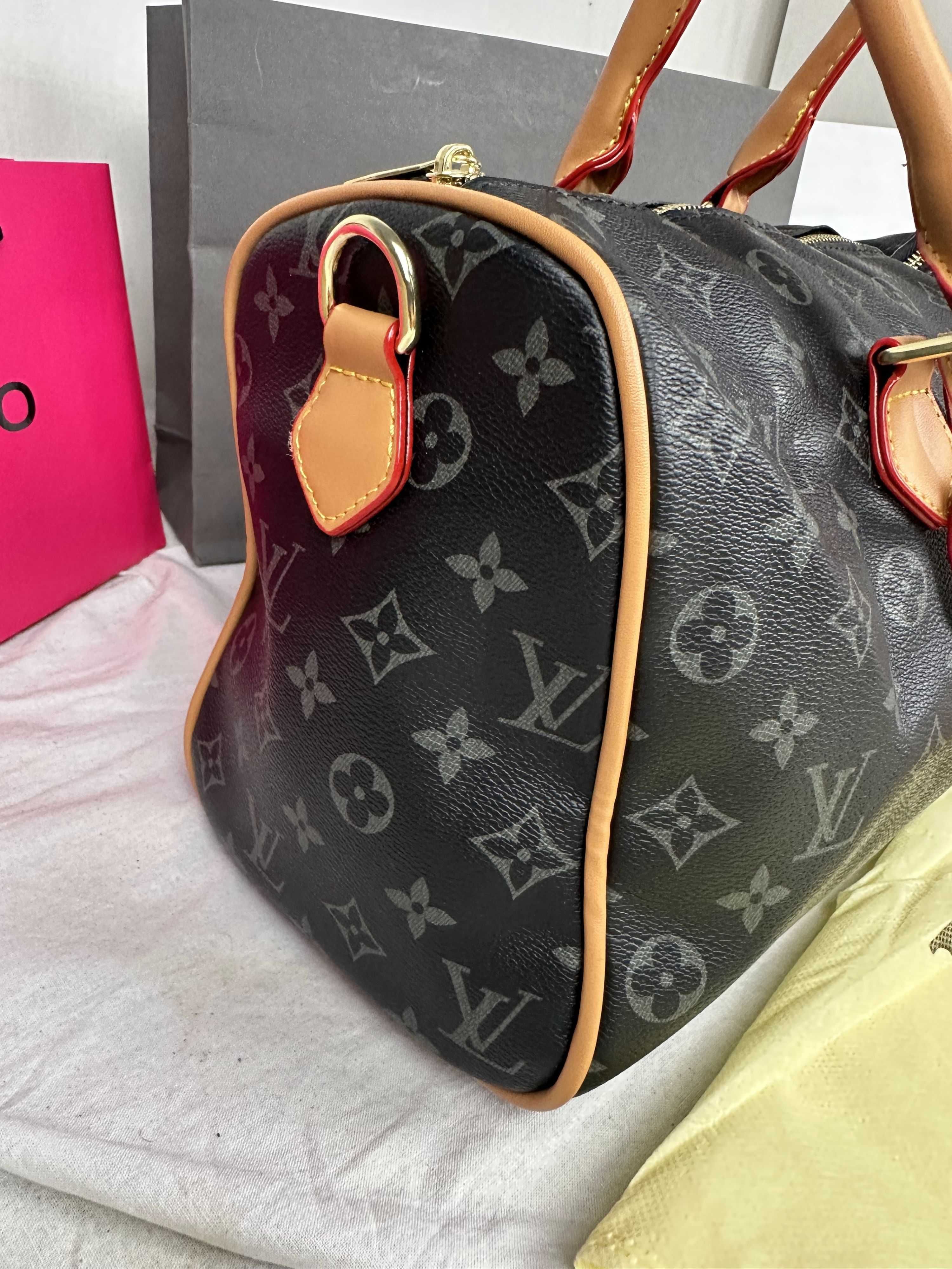 Torba biznesowa LV monogram Louis vuitton kuferek nowa HIT speedy