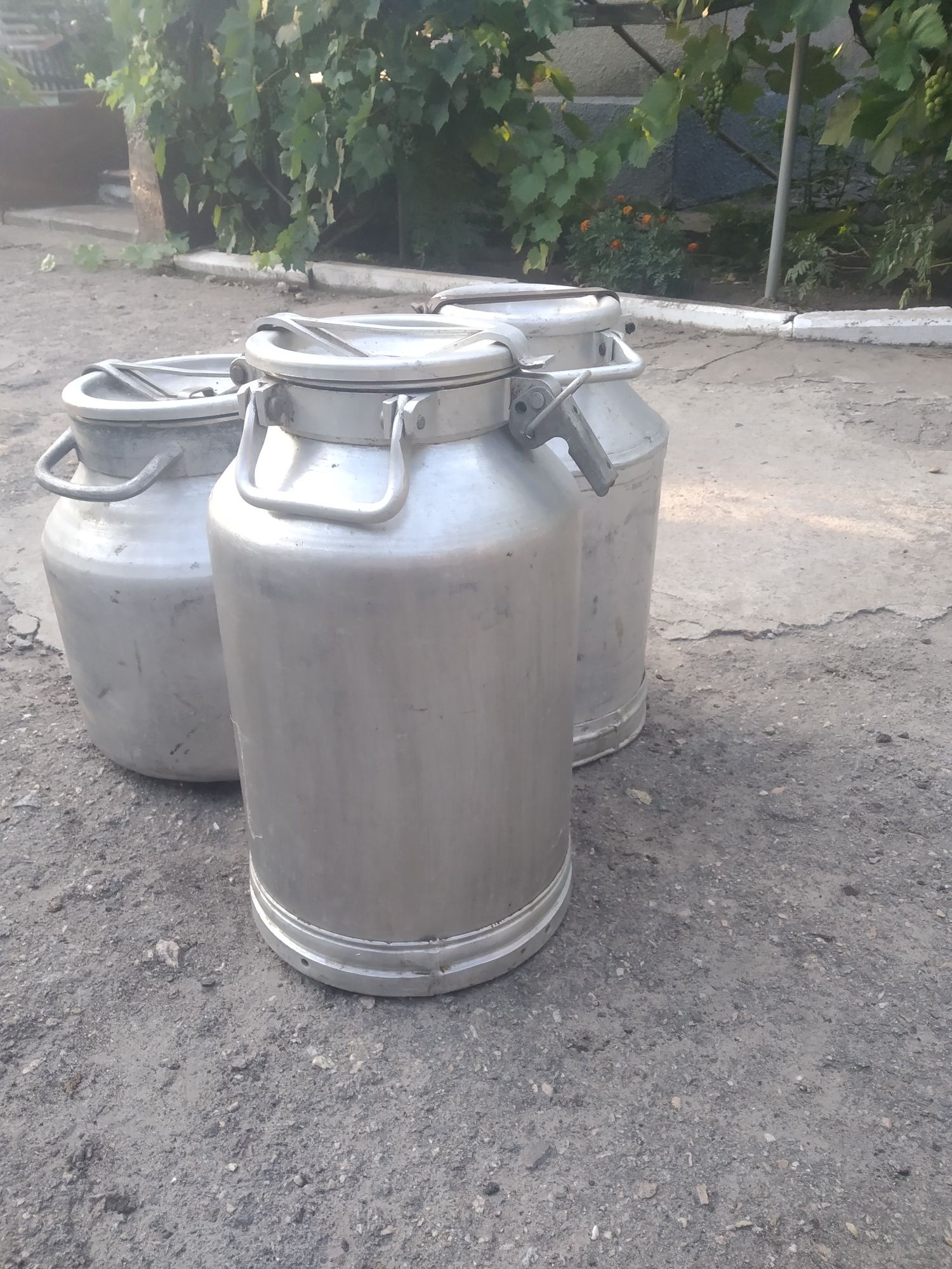 Алюмінієві бідони 40 л.
