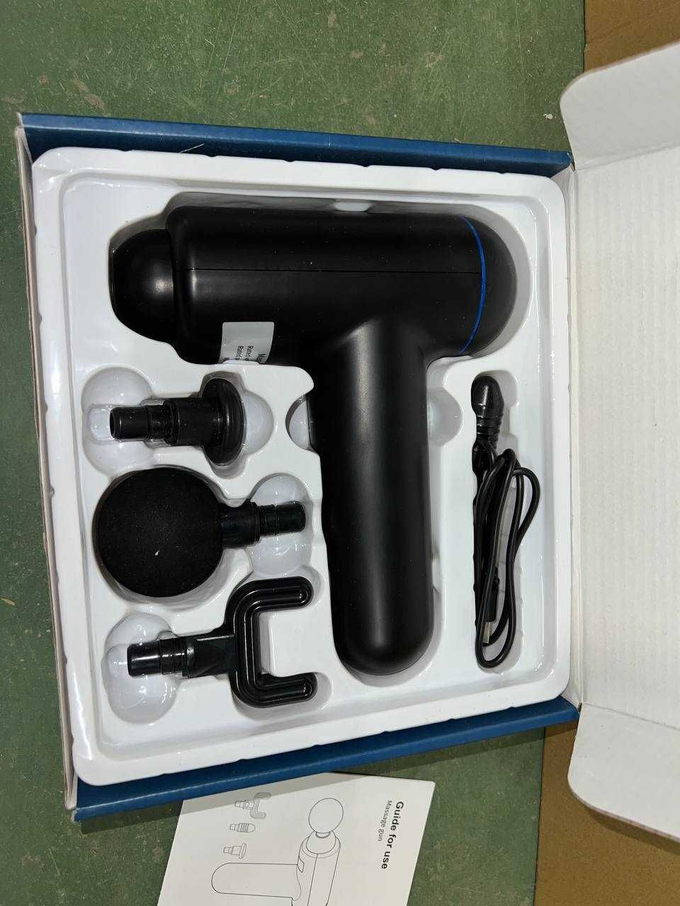 MINIE Professional Massage Gun Pistolet do masażu + 4 końcówki