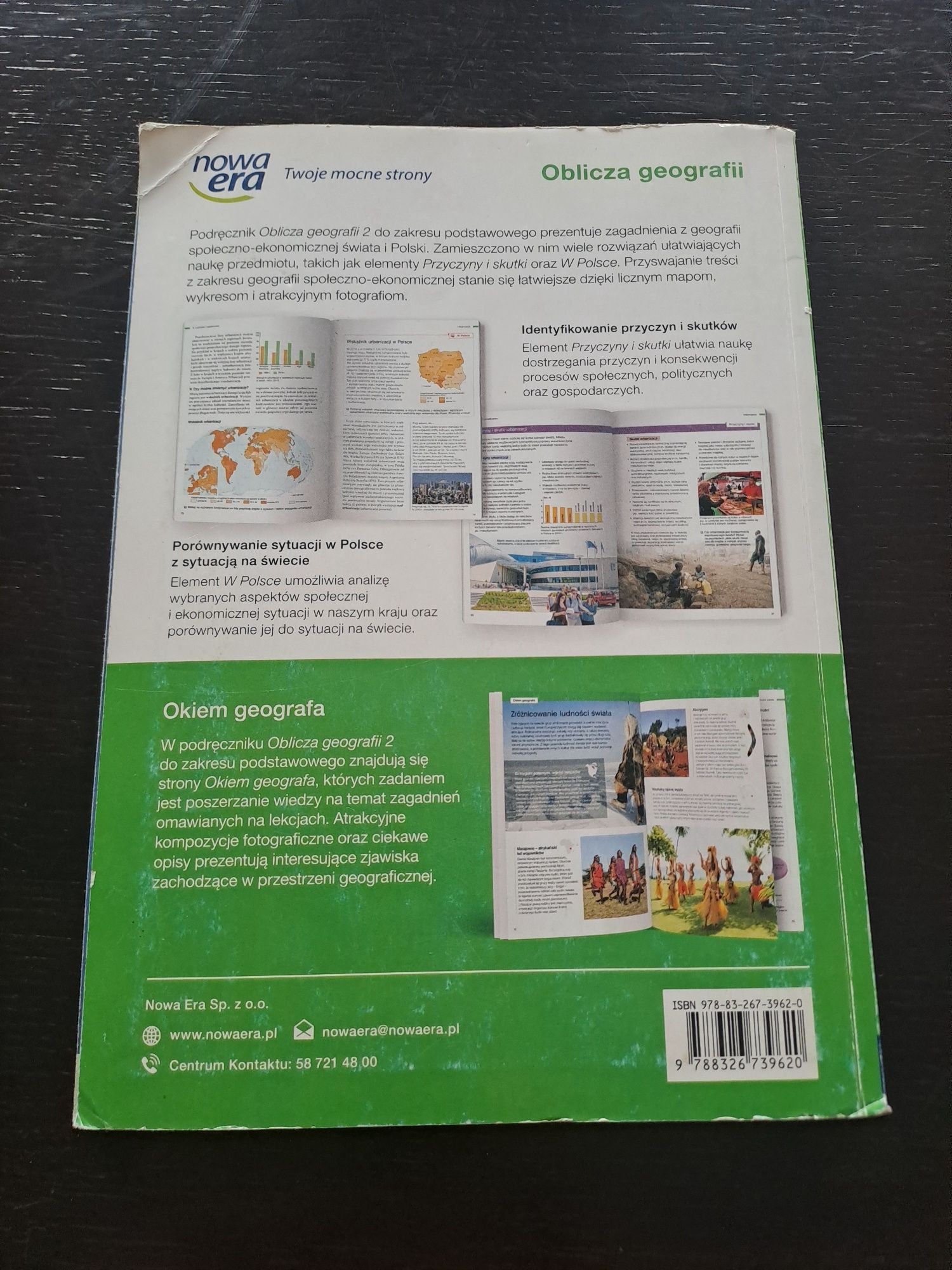 Oblicza geografii 2 podręcznik zakres podstawowy nowa era