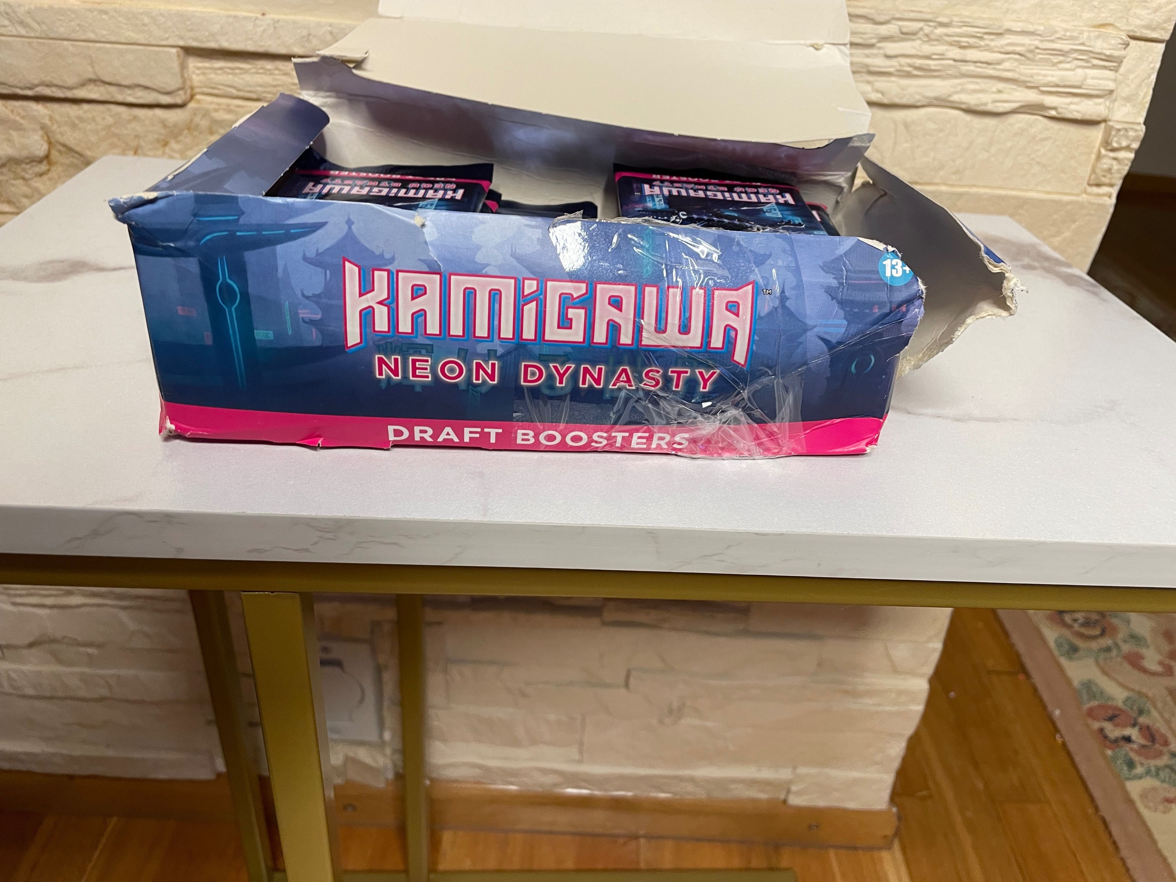 Karta Magic: The Gathering Kamigawa: Neon Dynasty Draft Booster Box