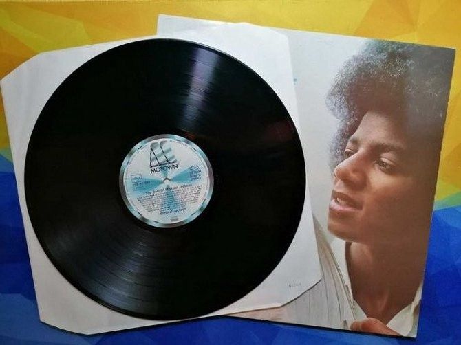 The Best Of Michael Jackson Commercial LP Album (1975) (Germany)