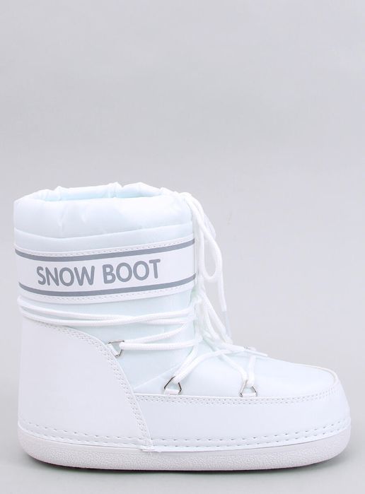 Snow Boots Krótkie Sims White