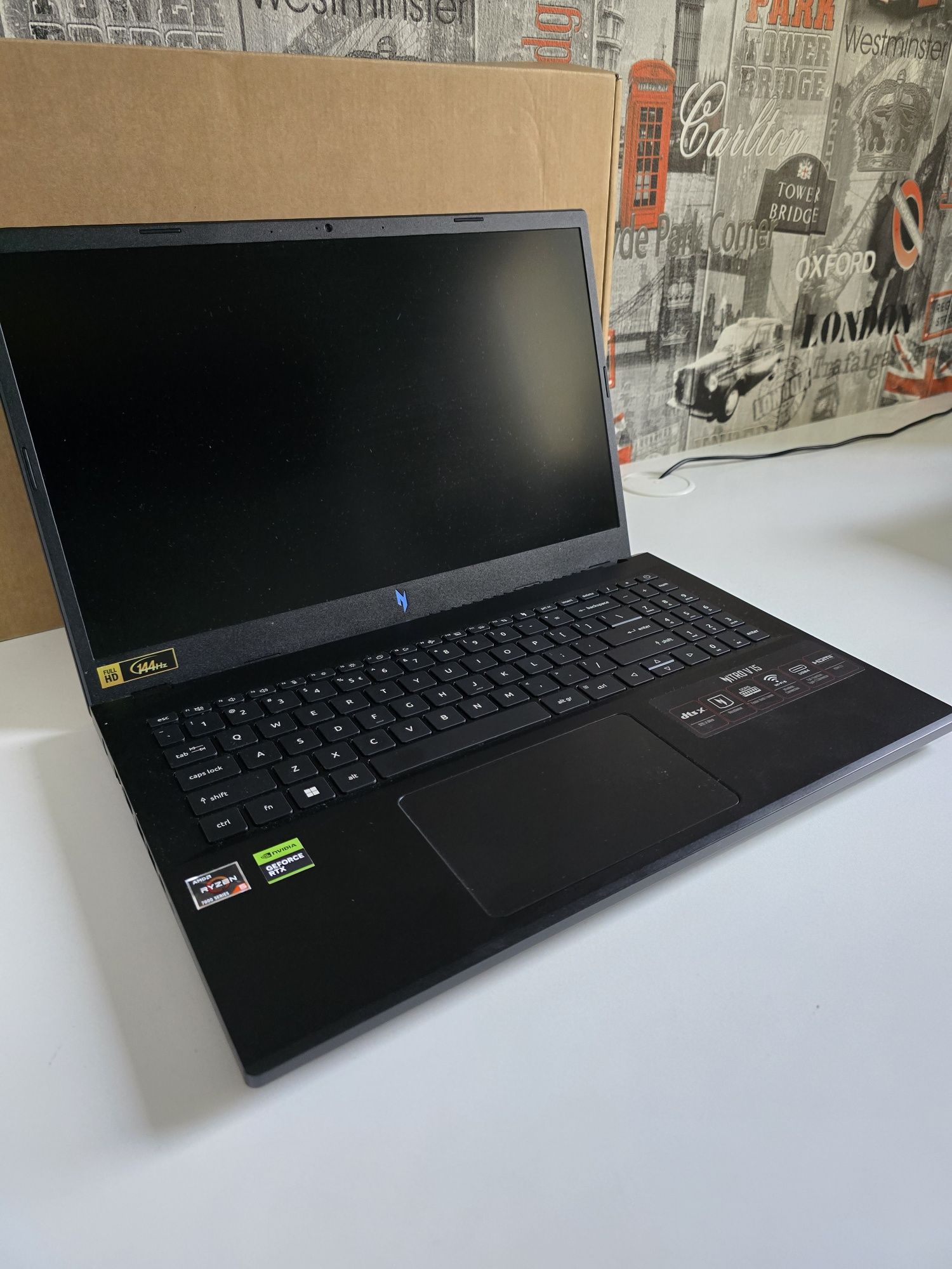 Laptop Acer Nitro V15 Ryzen 5/512SSD/32GB/RTX 3050 Gwarancja