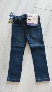 Spodnie jeans 98cm
