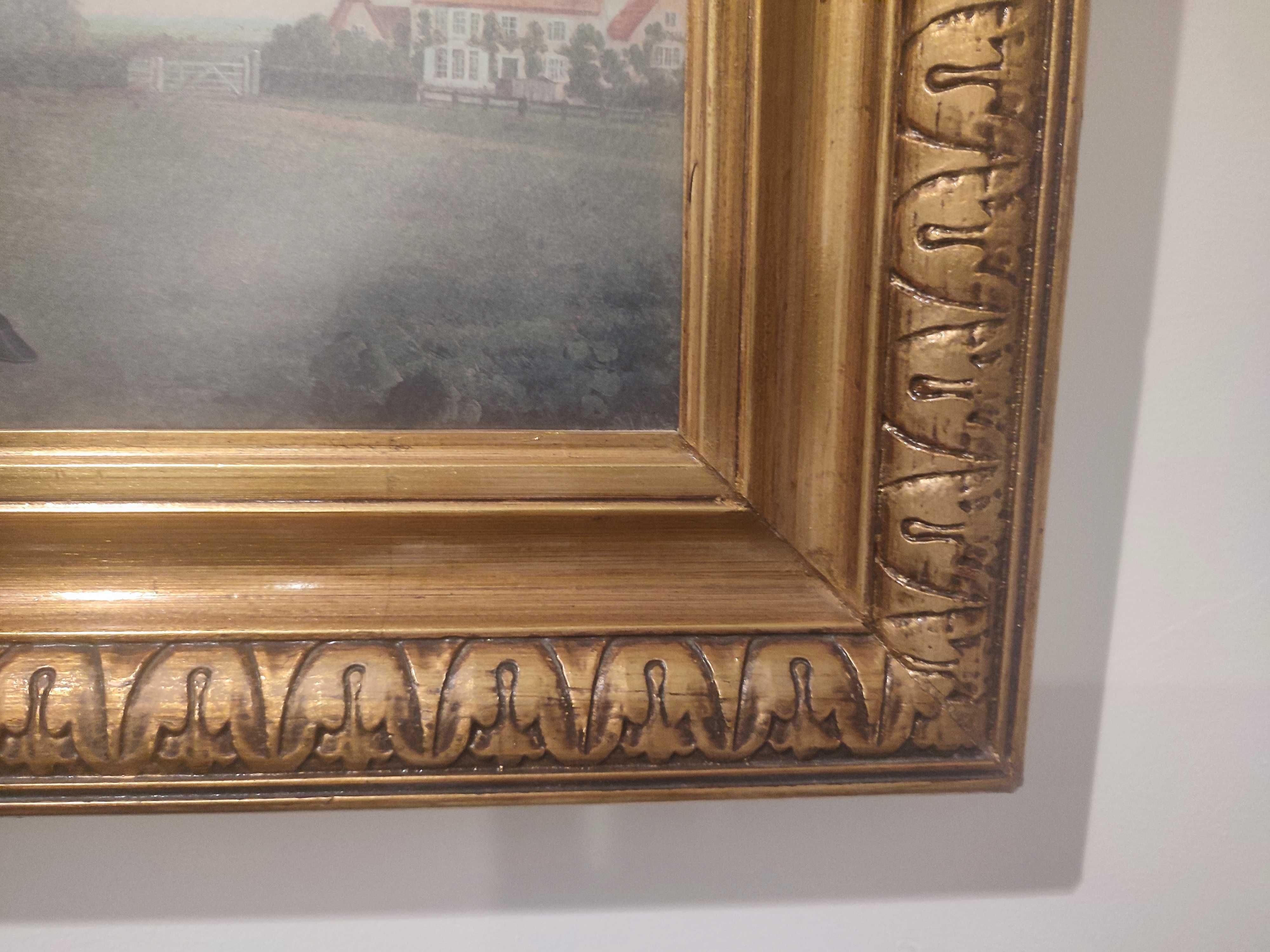 Quadros cavalos - conjunto dois quadro com gravura de cavalos