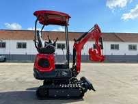 Mini escavadora KUBOTA rotativa sobre esteiras 1,5 toneladas