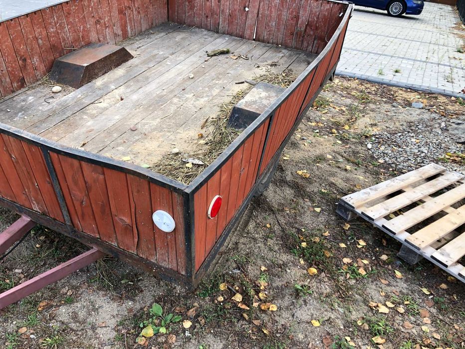 Przyczepka samochodowa lekka  z dokumentami