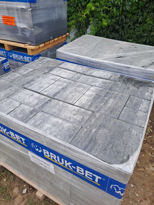 Kostka brukowa odcienie szarości