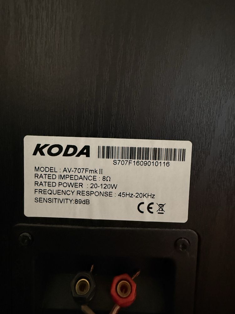 Zestaw głośników 5.1 KODA AV-707Fmk II