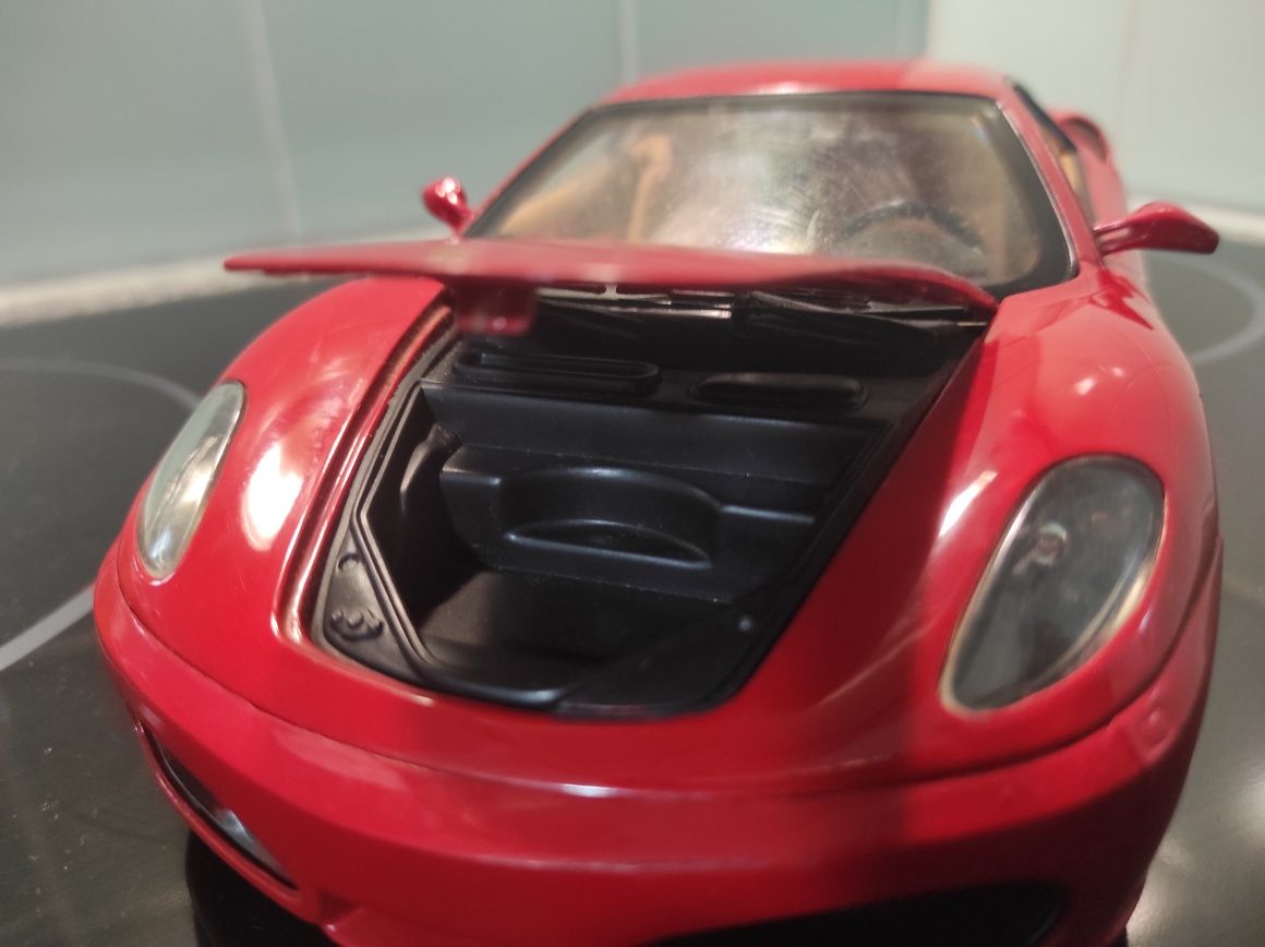 1/18 Ferrari F430 hot wheels carro coleção miniatura