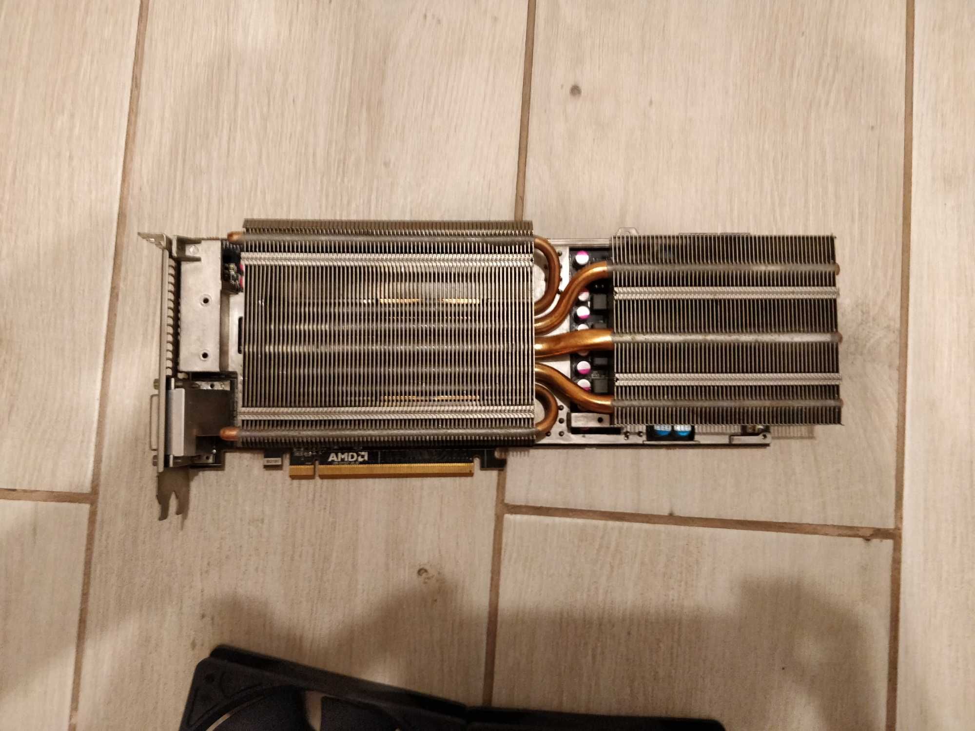 Sapphire AMD R9 290x 4gb без родного охлаждения аналог GPU PS4 PRO