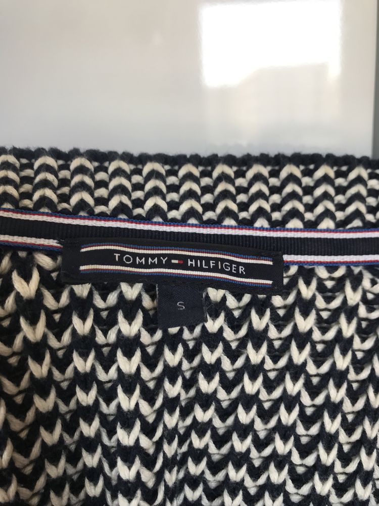 Czarno-biały sweterek | Tommy Hilfiger