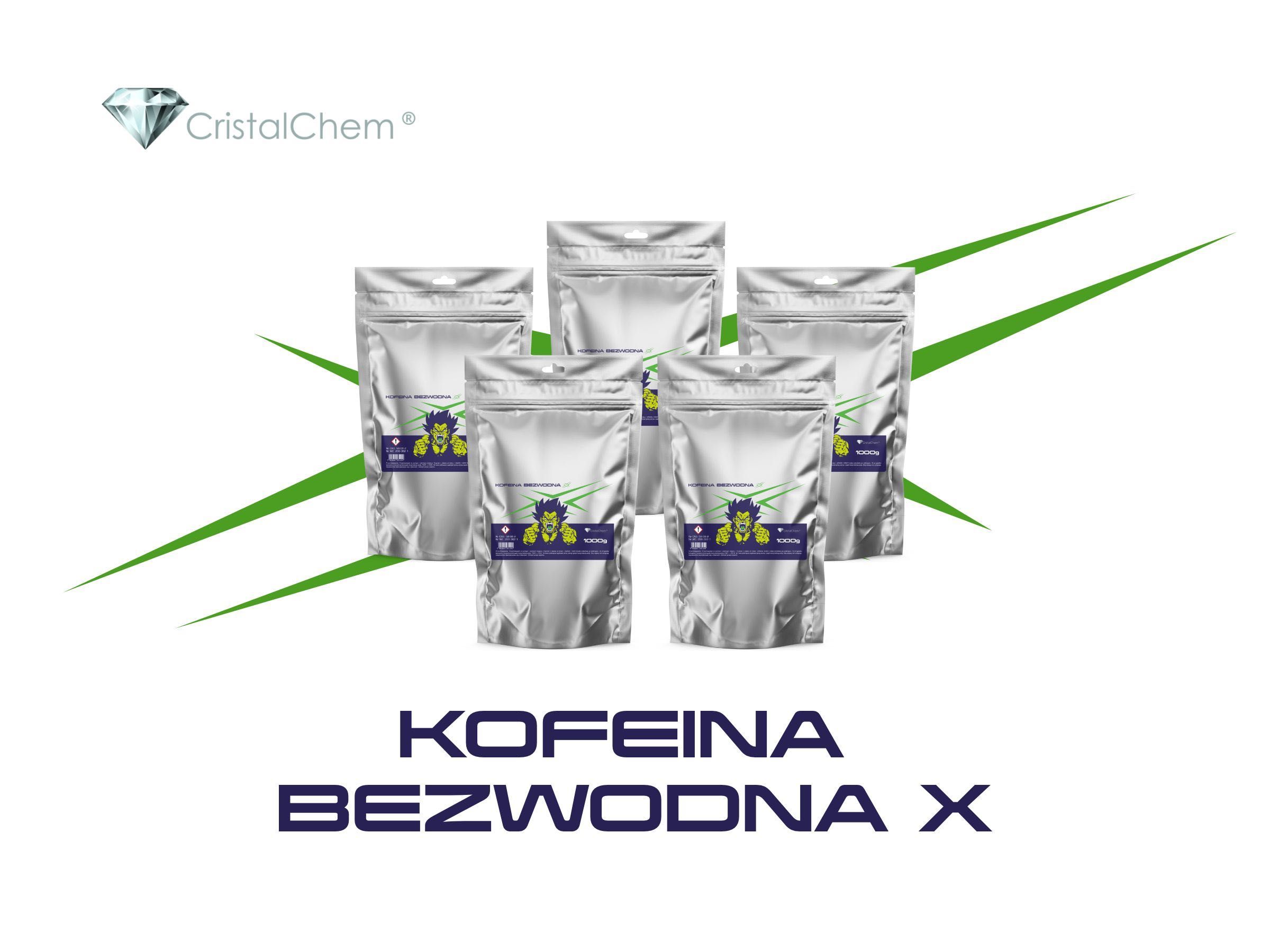 Kofeina Bezwodna X # 5Kg # Świetna Jakość # Nowość # Certyfikowana #