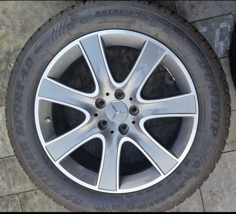 KOŁA 245/50 R18 MERCEDES-Benz S-KLASA W222 zimowe oryginalne 6mm