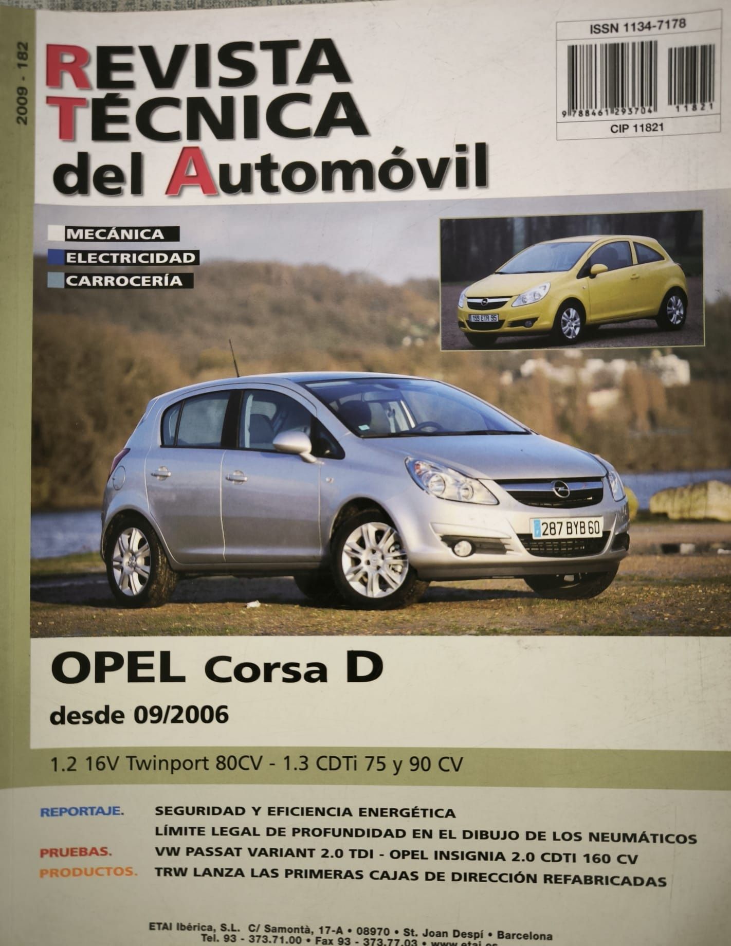 Livro Técnico Opel Corsa D