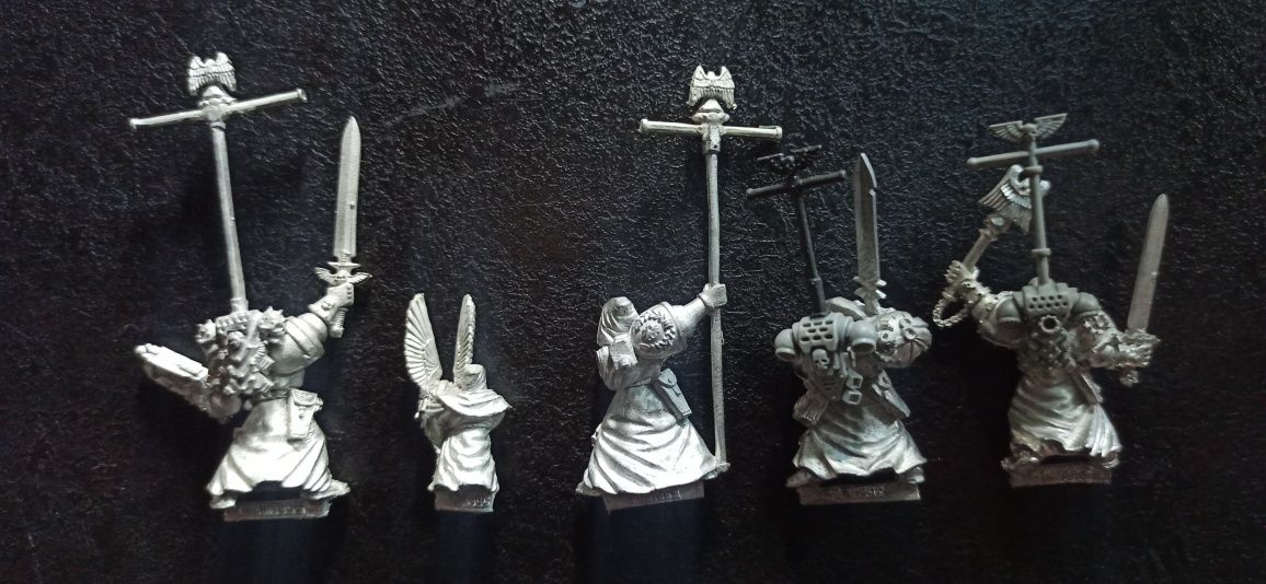 Warhammer 40k Dark Angels Asmodai, Ezekiel, Azrael, Banner Bearer