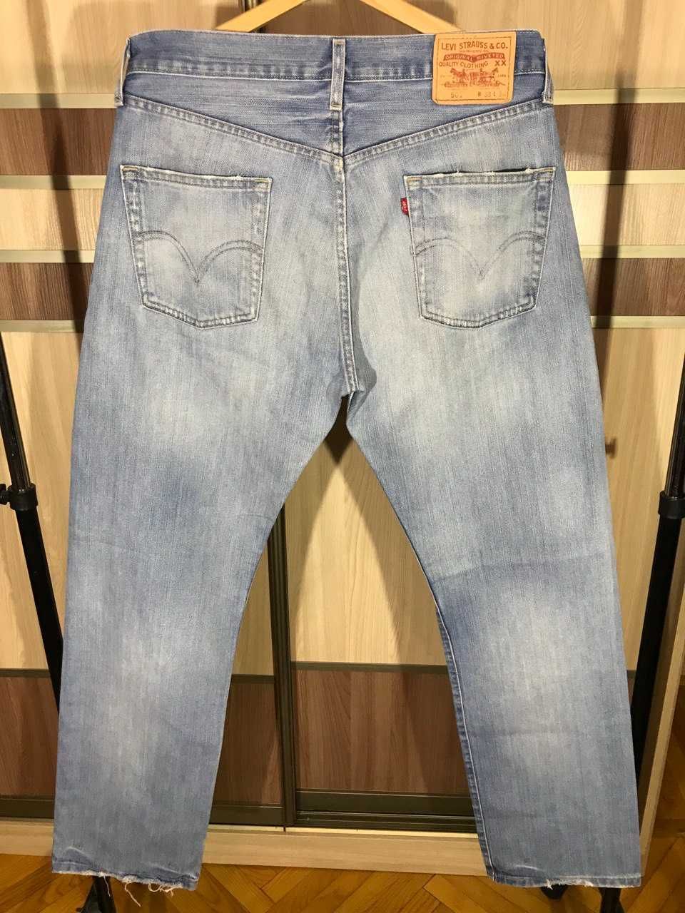 Мужские Джинсы штаны Vintage Levi’s 501  Size W33 L34 оригинал