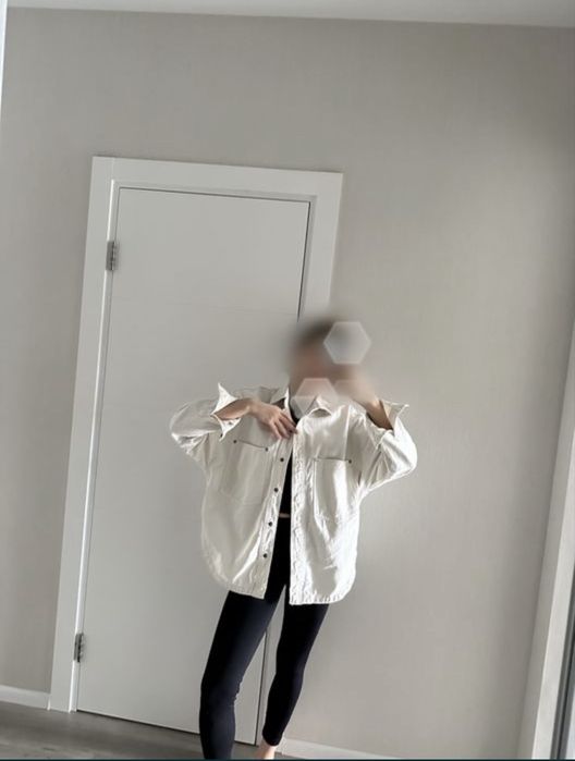 Джинсова куртка Zara жіноча