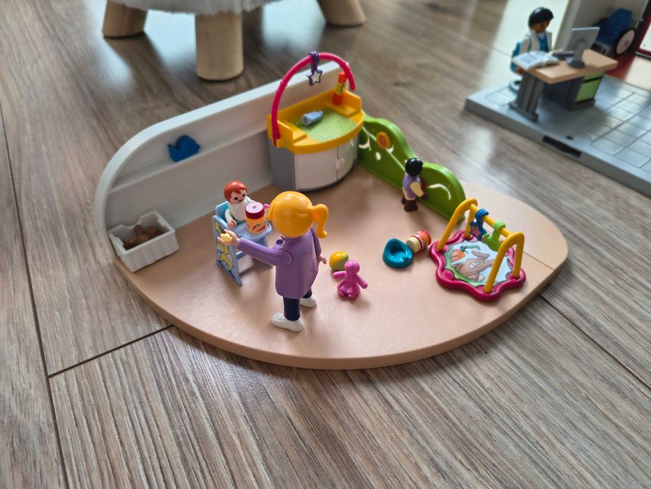 Playmobil domek, szpital, salon sukien ślubnych Mega zestaw