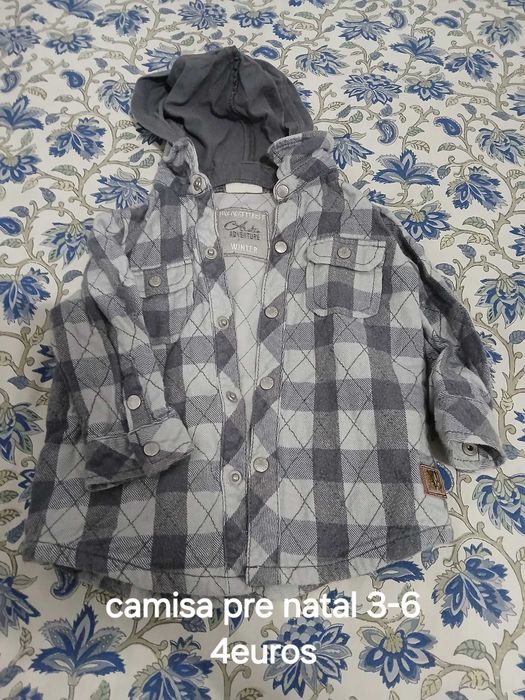 CAMISOLA Menino Prenatla 3-6m