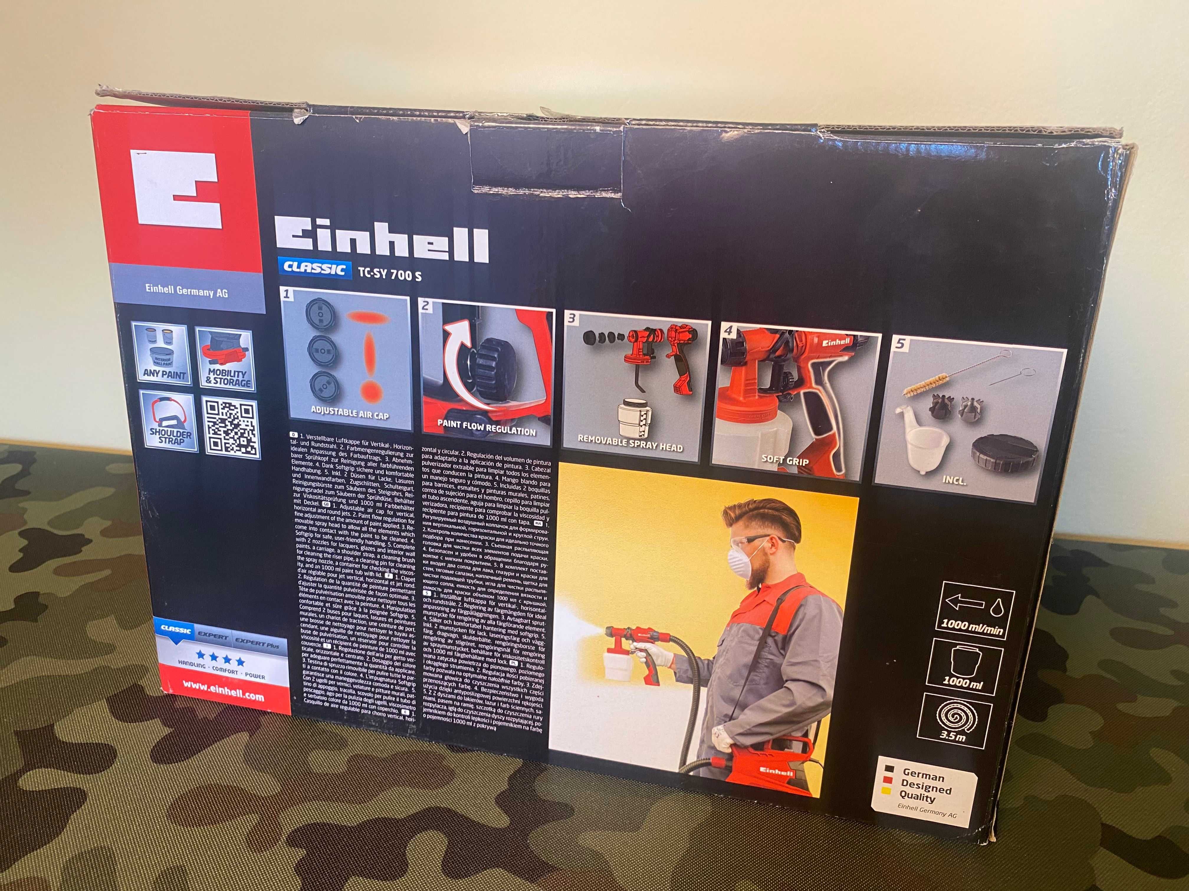 Pistolet natryskowy do farb EINHELL TC-SY 700 S