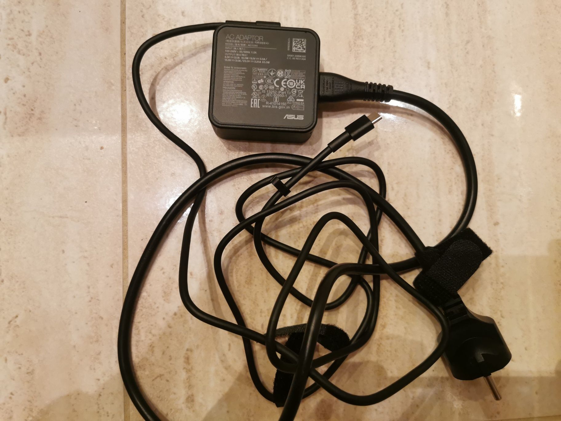 Zasilacz 65W Asus USBC AD10380