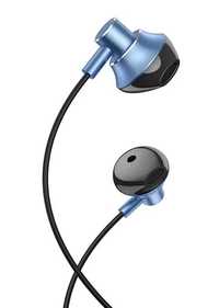 Słuchawki HOCO M75 z mikrofonem kolor: niebieski