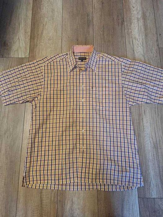 Сорочка чоловіча з коротким рукавом pierre cardin casual, розмір m