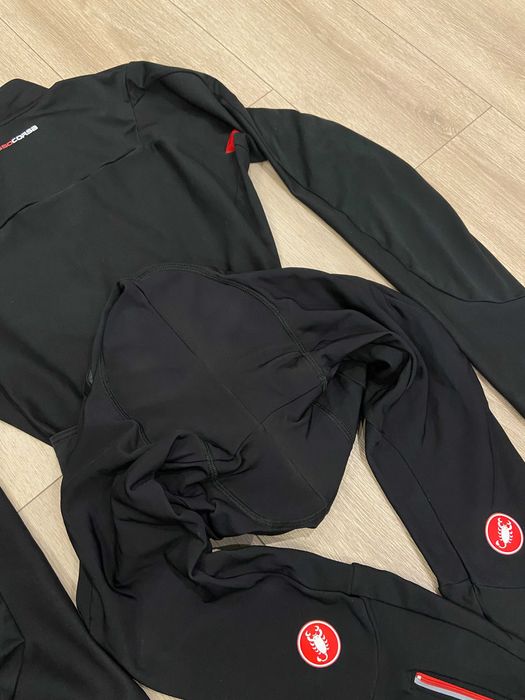 | XL-L | Термо Велокостюм / Велокомбез Castelli Sanremo 3 Thermosuit
