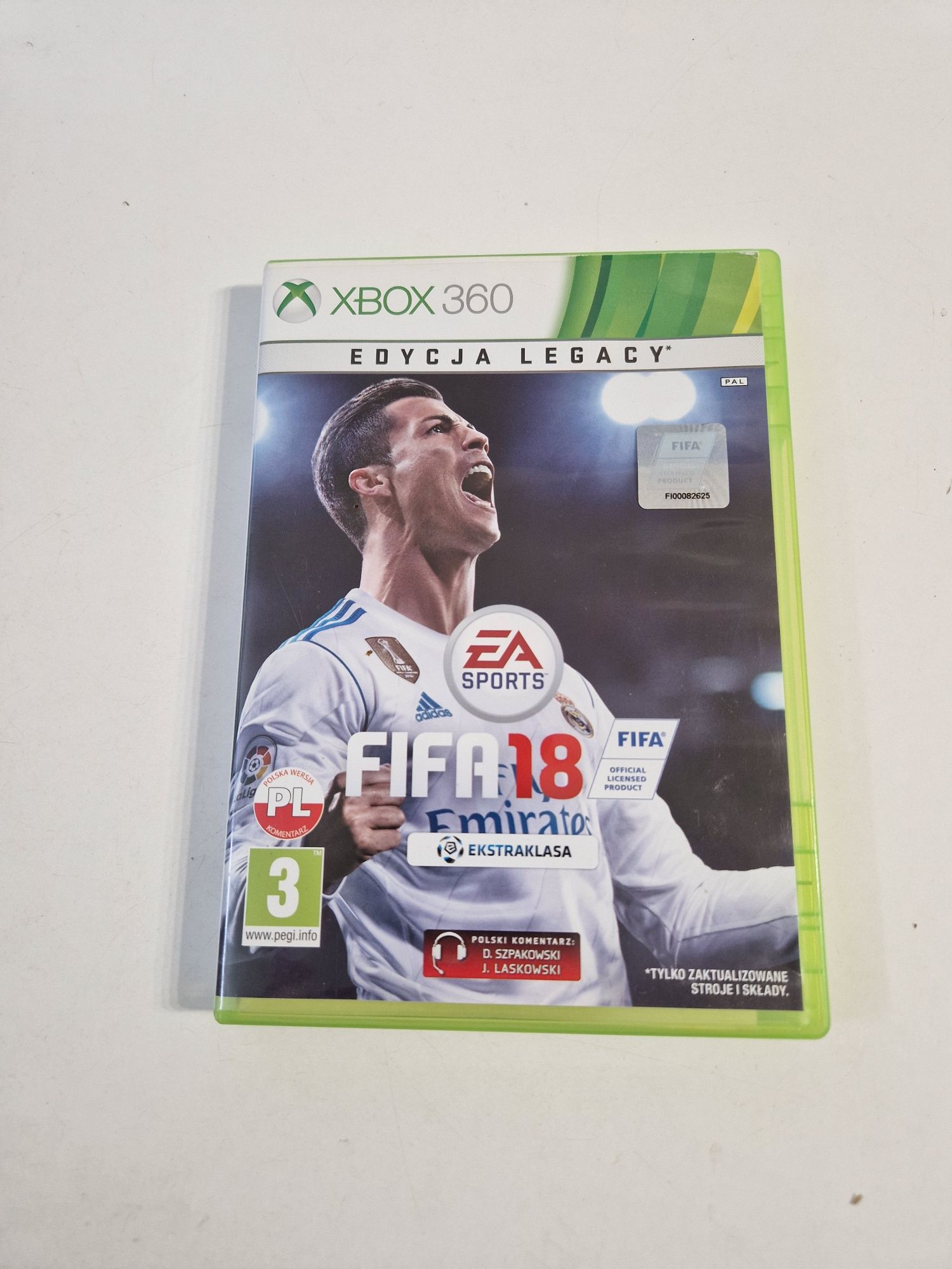 Gra Fifa 18 Legacy Xbox 360 Komis