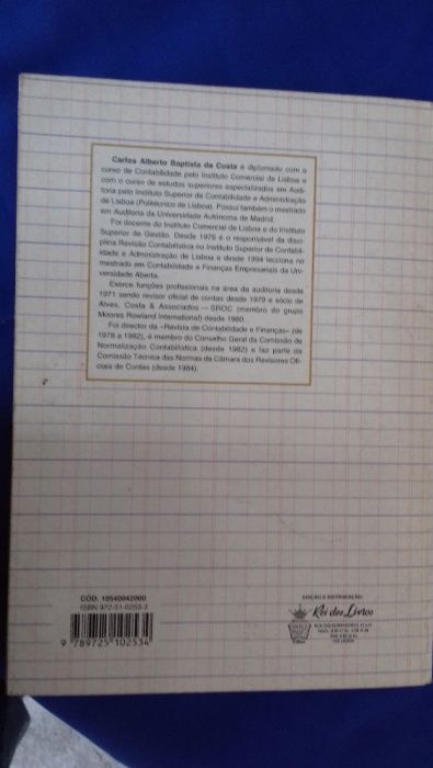 Auditoria Financeira - Carlos Baptista da Costa Teoria e prática