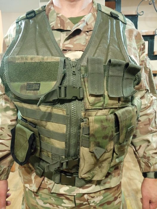 Жилет тактичний Skif Tac оперативний A-tacs