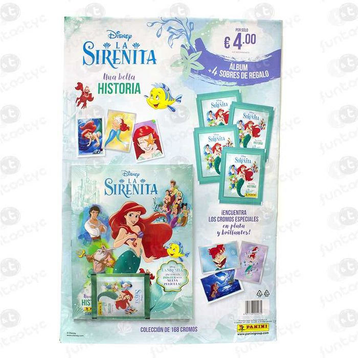 Cromos Panini "A Pequena Sereia 2023" (ler descrição)